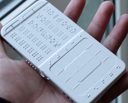 Braille phone